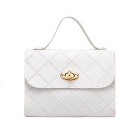 菱格条纹小方包womenhandbags2024韩版手提小包时尚潮包