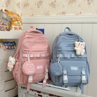 小学生背包时尚日系韩版轻便大容量初中生书包女学生高中生双肩包