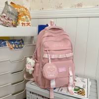 小学生背包时尚日系韩版轻便大容量初中生书包女学生高中生双肩包