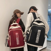 高中生书包男生防水高颜值韩版大容量背包ins轻便初中生双肩包女