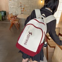 ins书包小众新品小学生大容量校园背包百搭初中生双肩包女生