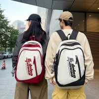 书包初高中生大容量轻便背包男款韩版潮流百搭中学生小众双肩包女