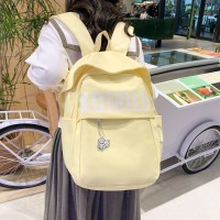 背包新款防水原宿初中生书包女小学生百搭简约韩版森系双肩包
