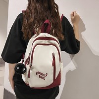 小背包女款ins风轻便百搭便携户外旅行双肩包韩版迷你小香风书包
