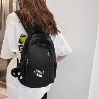 小背包女款ins风轻便百搭便携户外旅行双肩包韩版迷你小香风书包