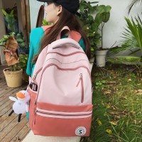 复古百搭背包女新款高中生双肩包男耐脏潮流初中生书包
