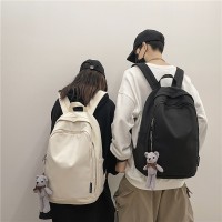 书包女生韩版原宿学院风小学生简约高中初中生双肩包时尚背包男