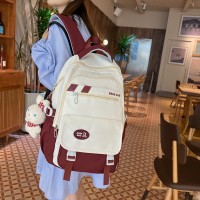 初中生高颜值书包女大容量轻便高中生双肩包小学生防水高质量背包