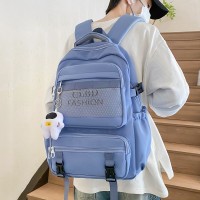 书包女初中生新款大容量高中生双肩包轻便防水中学生背包男士旅行