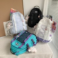 书包女孩韩版高中日系简约双肩包时尚小学生大容量背包初中生ins