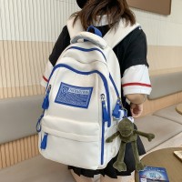 高质量书包大学生学院风初高中生高颜值韩版双肩包男背包ins