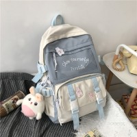 学院风书包女韩版原宿高中生初中学生双肩包时尚新款休闲日系背包