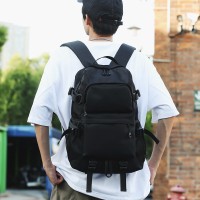 男款时尚户外旅行背包韩版双肩包女生大容量初中生高中生书包潮款