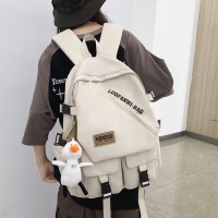 书包女ins高颜值初中生高中生学院风双肩包潮牌背包男款时尚