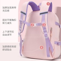 新款女生冰箱款小学生书包初中休闲书包女生双肩包减压防水大容量