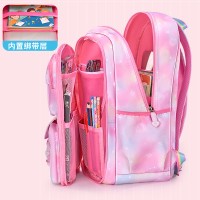 新款小学生书包女大容量减负护脊防水冰箱侧开门儿童双肩背包