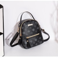 花料背包2024ladiesbag时尚双肩包女包包女清新甜美学生书包