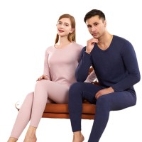 5A抗菌保暖内衣套装加绒加厚男士秋冬保暖衣羊绒发热打底衣女士