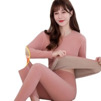 【900克】超厚保暖内衣男加厚加绒秋衣秋裤中老年羊羔绒套装女冬