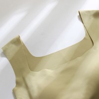 女士无痕空气固定杯内衣带胸垫防走光裹胸一体式露脐美背吊带背心