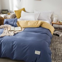 纯棉被套单件秋冬全棉单双人被罩床单床上用品单件厂家