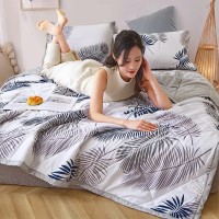 水洗棉夏凉被夏季被子儿童夏被单人可机洗水洗凉被礼品空调被