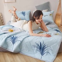水洗棉夏凉被夏季被子儿童夏被单人可机洗水洗凉被礼品空调被