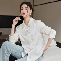 【春季新款】时尚甜美新中式印花衬衫669
