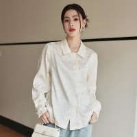 【春季新款】时尚甜美新中式印花衬衫669