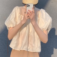 2024新款宽松显瘦小衫上衣夏宽松型短款