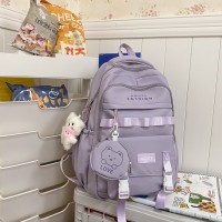 小学生背包时尚日系韩版轻便大容量初中生书包女学生高中生双肩包