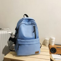 背包男款时尚简约韩式大容量初中生书包百搭高中生防水双肩包