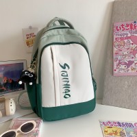ins书包小众新品小学生大容量校园背包百搭初中生双肩包女生