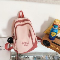 小背包女款ins风轻便百搭便携户外旅行双肩包韩版迷你小香风书包