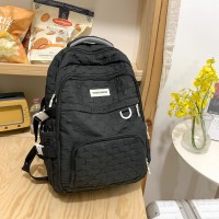 学院风高质量书包女生日系韩版小清新初中生高中生双肩包小众背包
