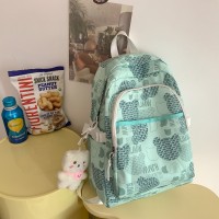 女涂鸦书包ins初中生高中生百搭日系简约可爱双肩包新款韩版背包