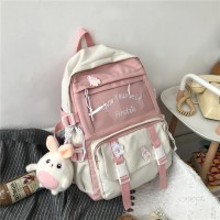 学院风书包女韩版原宿高中生初中学生双肩包时尚新款休闲日系背包