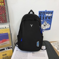 初中生书包男潮酷双肩包女高级感小众简约韩版高中生大学生背包