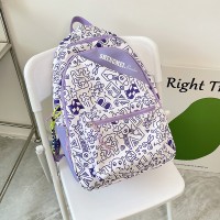 学生书包中学生女涂鸦大容量背包新款韩版小学生双肩包ins风小众