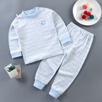 男女宝宝纯棉保暖内衣秋冬新款家居服睡衣婴幼儿秋衣裤小童打底衣