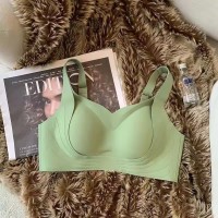 无痕舒适收副乳防下垂女士文胸大胸显小调整型固定杯文胸女款内衣