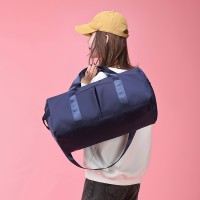 大容量短途旅行包干湿分离健身包瑜伽包女牛津布游泳包行李袋