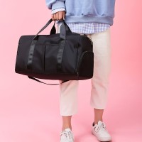 大容量短途旅行包干湿分离健身包瑜伽包女牛津布游泳包行李袋