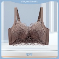 无痕内衣女小胸聚拢薄款舒适文胸蕾丝大胸防下垂透气胸罩