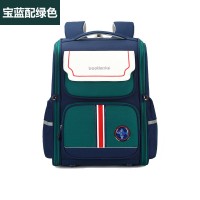 新款小学生书包女英伦风减负护脊透气优质儿童双肩包1