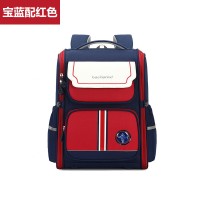 新款小学生书包女英伦风减负护脊透气优质儿童双肩包1