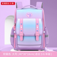 新款书包小学生一二三四五六年级减负护腰儿童书包厂家