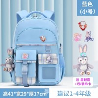 新款公主货源书包小学生女款双肩包可爱减负背包