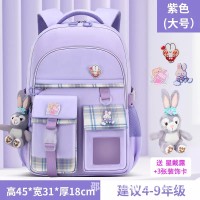 新款公主货源书包小学生女款双肩包可爱减负背包