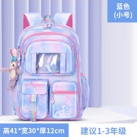 新款小学生书包女大容量减负护脊防水冰箱侧开门儿童双肩背包